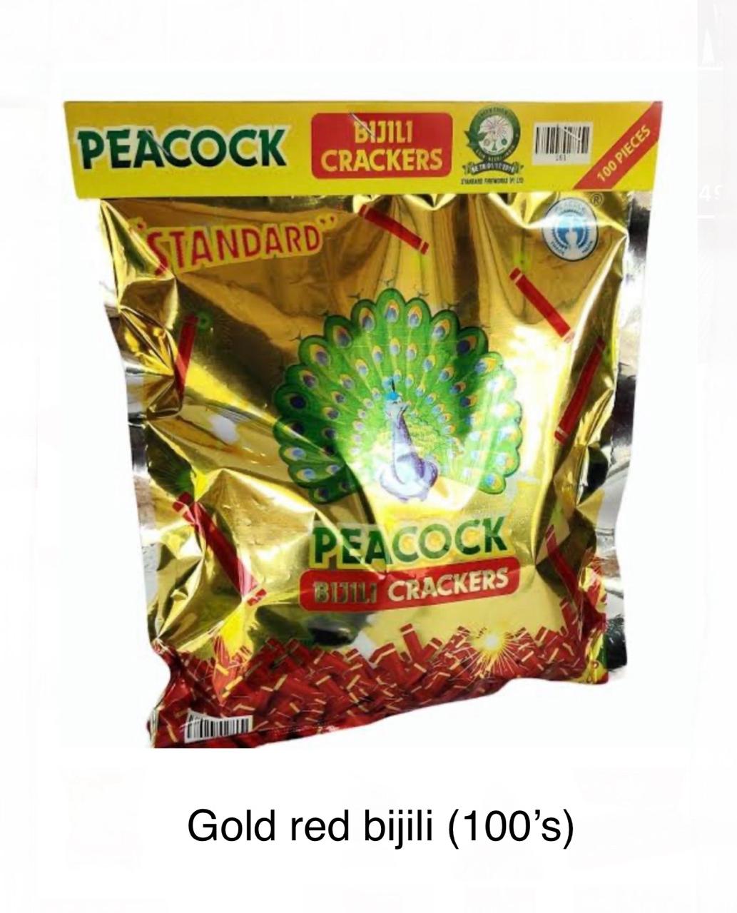 Gold Red Bijili (100's)